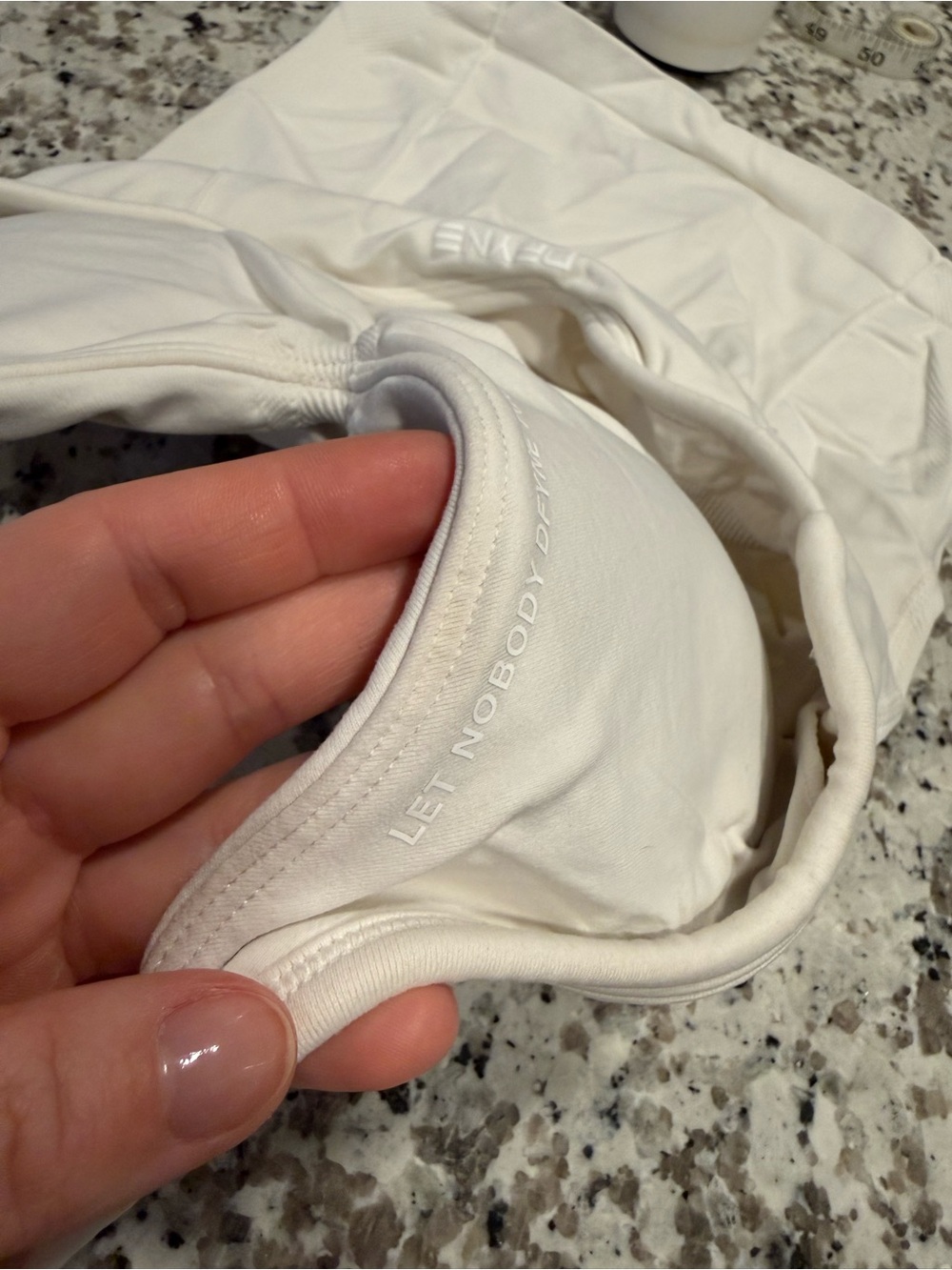 Dfyne Ivory Impact Longline Strappy Top - Picture 7 of 8